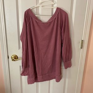 oversized free people sweater